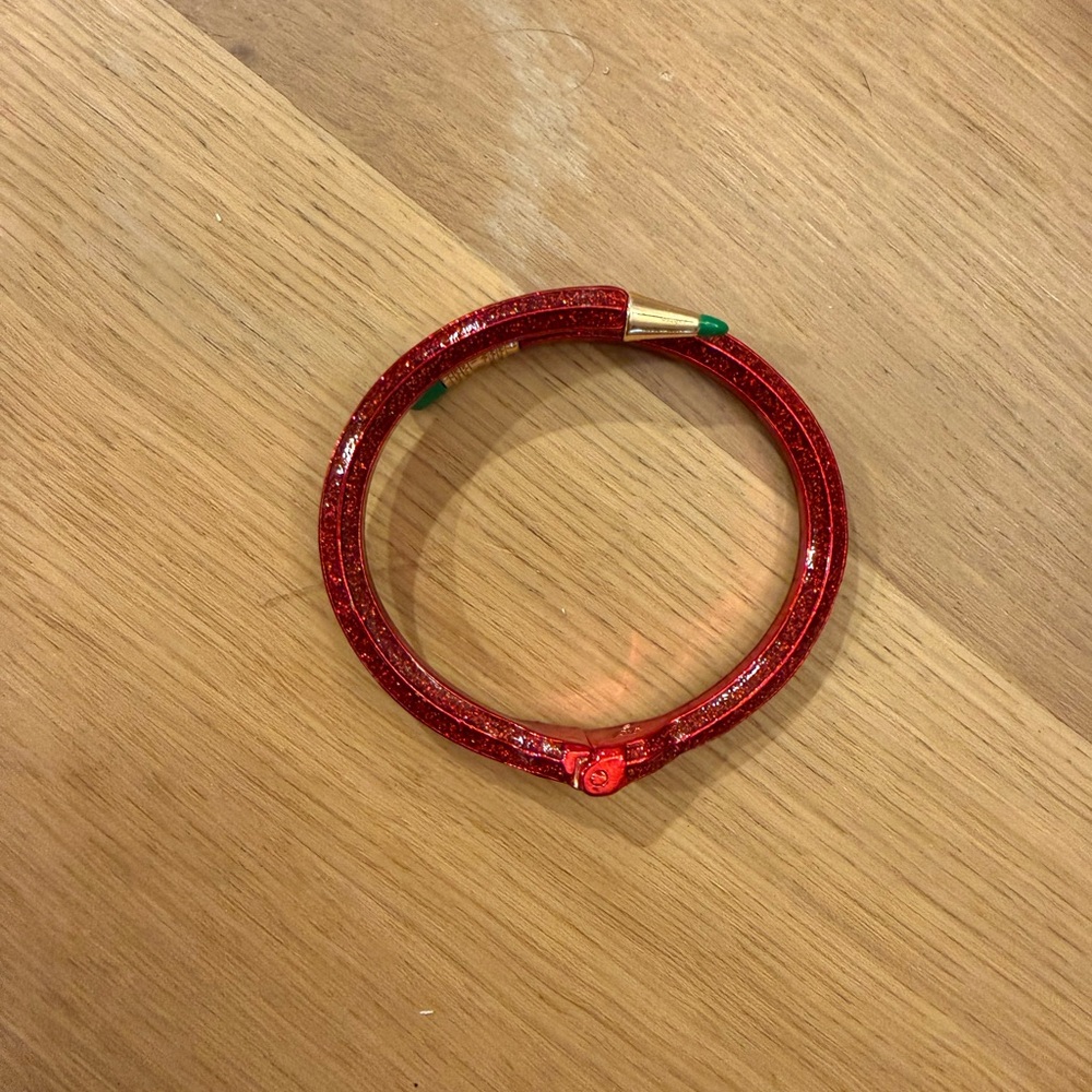 Betsey Johnson red/ green pencil bangle